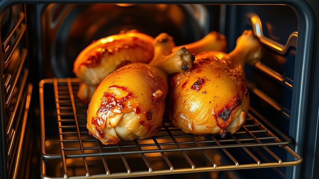 achieve crispy juicy chicken