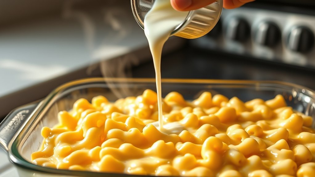add moisture before reheating