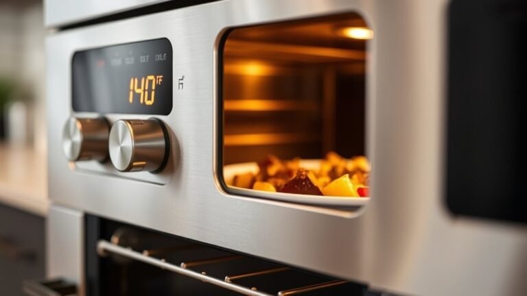 adjust oven to low temperature