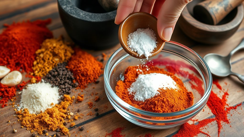 apply seasoned dry rub evenly