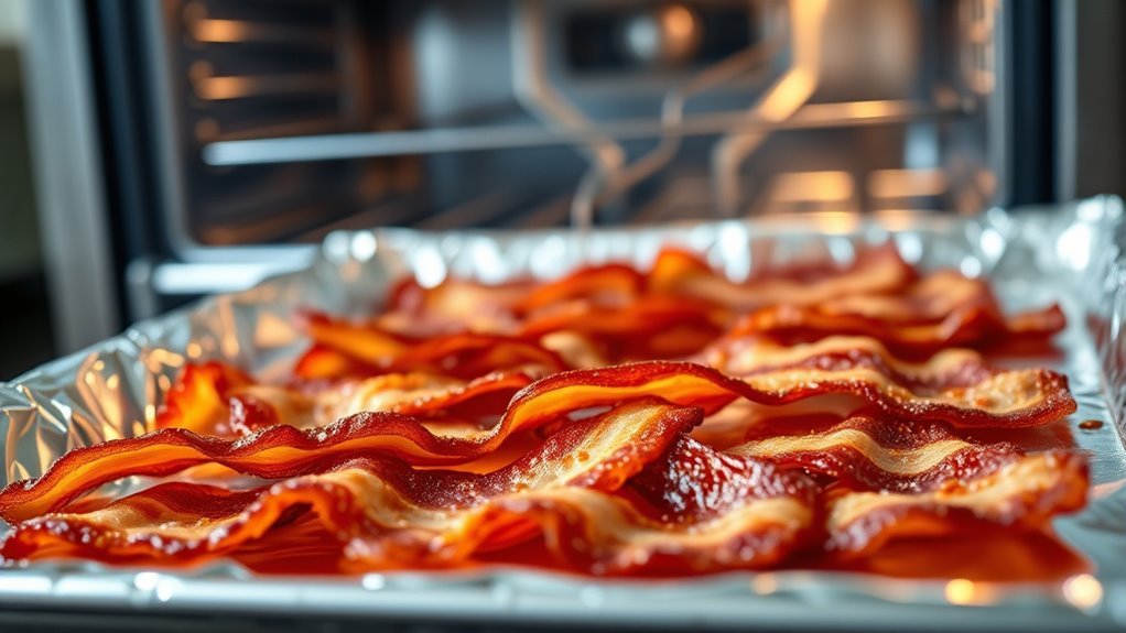 bake bacon on foil