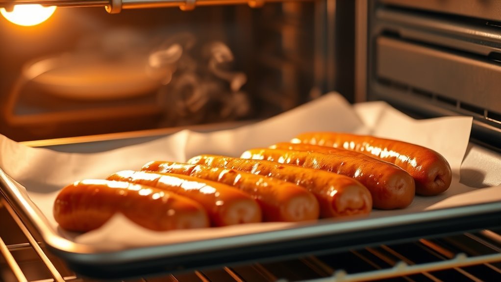 bake brats at 400