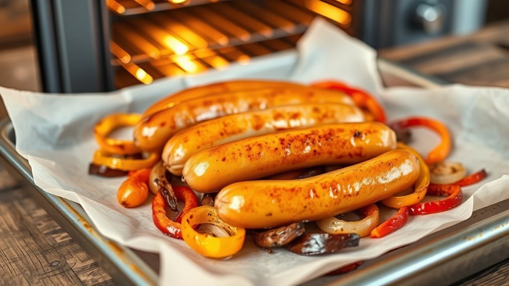 bake brats in oven
