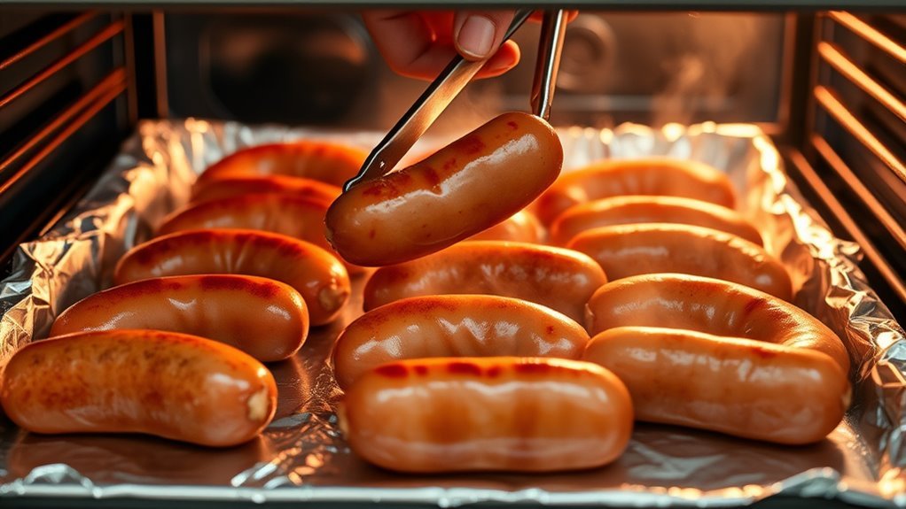 bake brats in oven