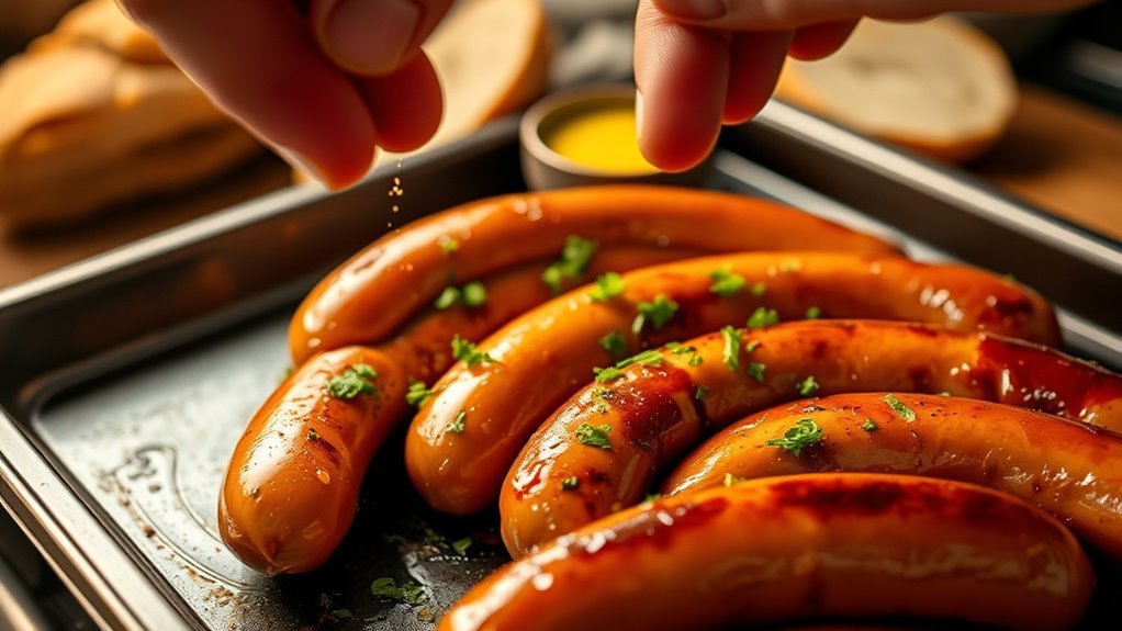 bake bratwurst oven ready