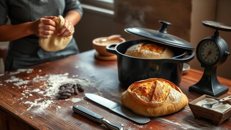 bake bread with dutch oven