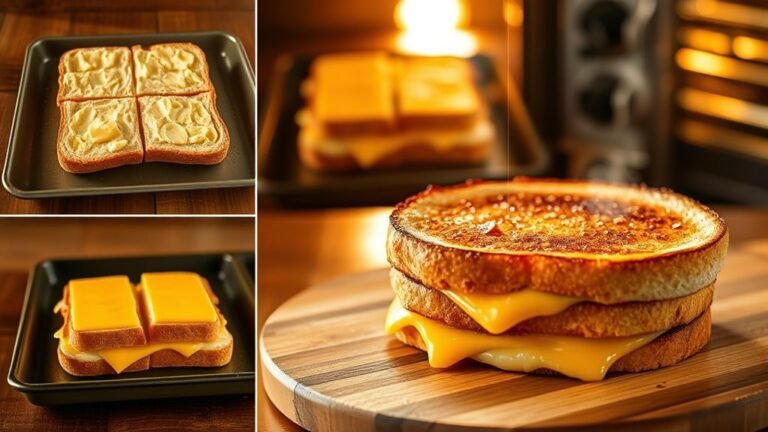 bake cheesy sandwiches easily