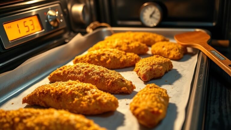 bake chicken tenders thoroughly