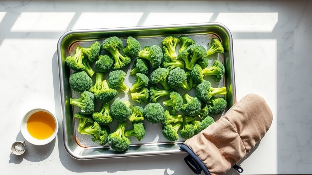 bake frozen broccoli easily