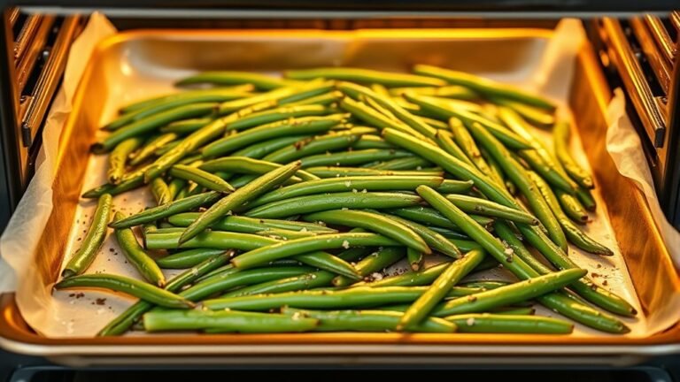 bake green beans effortlessly