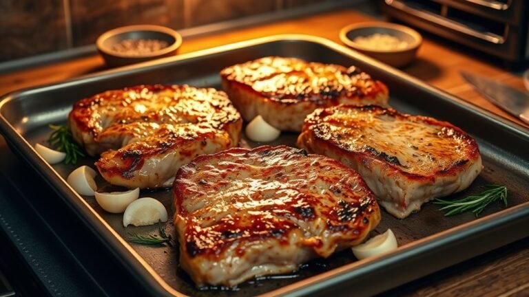 bake juicy pork steaks