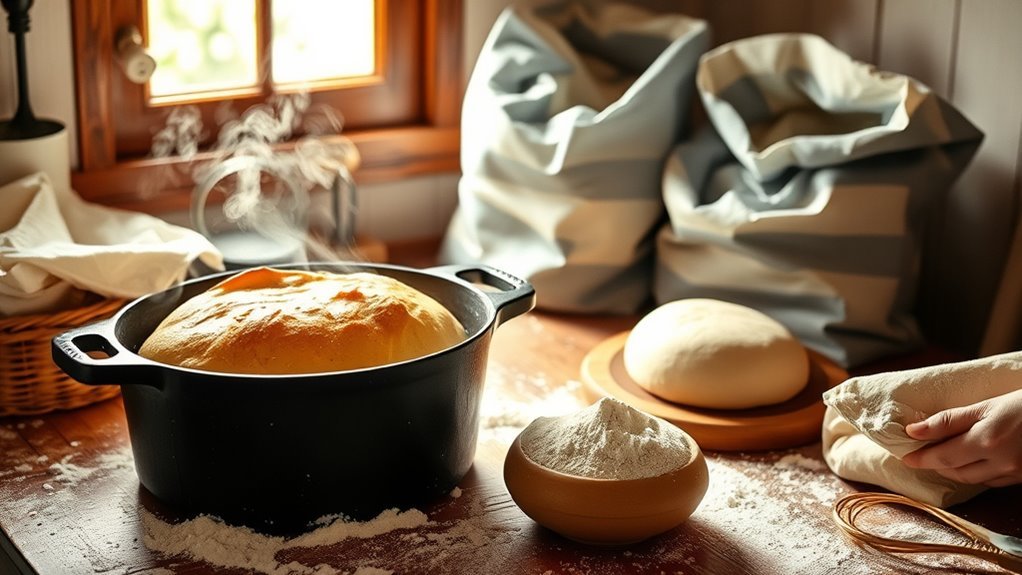bake perfect crusty bread