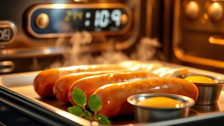 bake sausage until golden