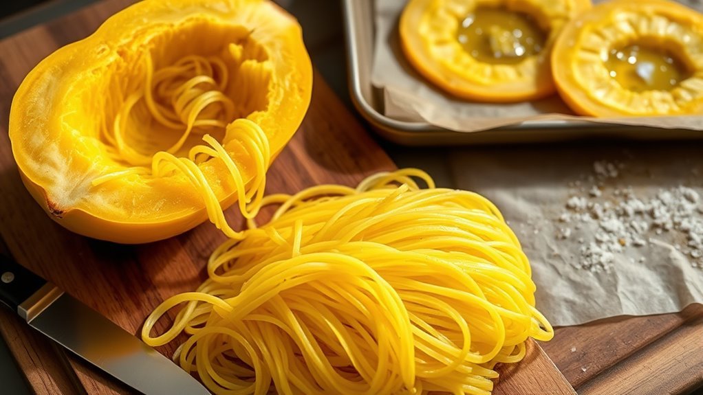 bake spaghetti squash easily