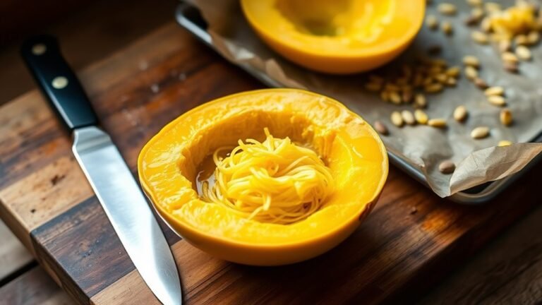 bake spaghetti squash easily