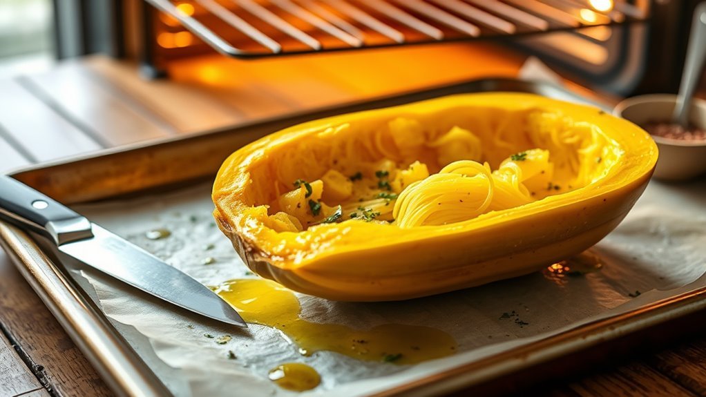 bake squash until tender