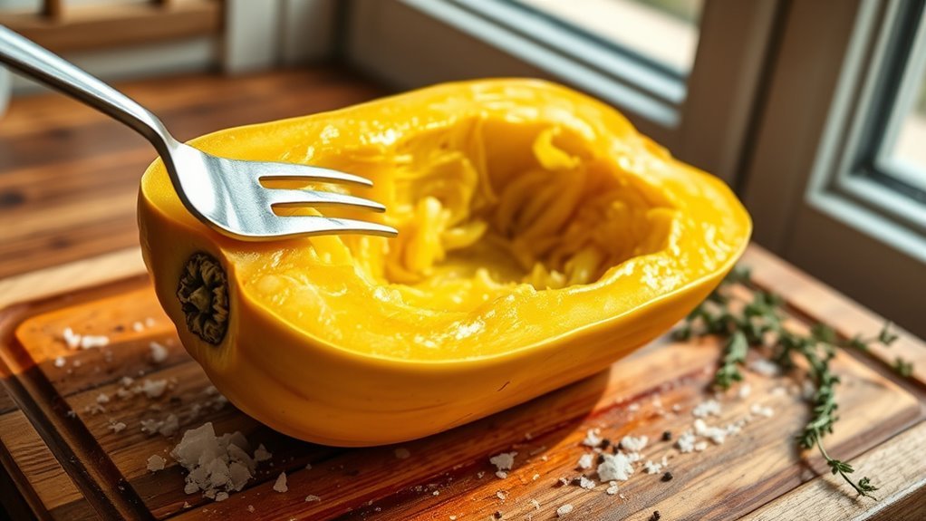 bake squash until tender