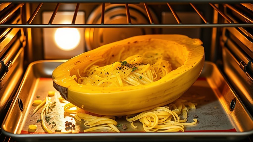 bake squash until tender