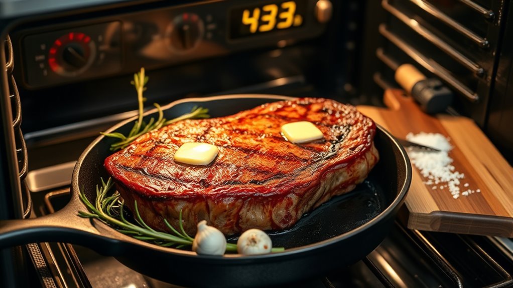 bake t bone steak easily