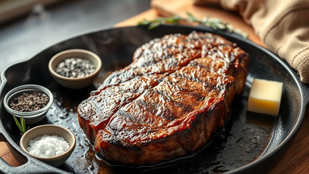 bake t bone steak easily
