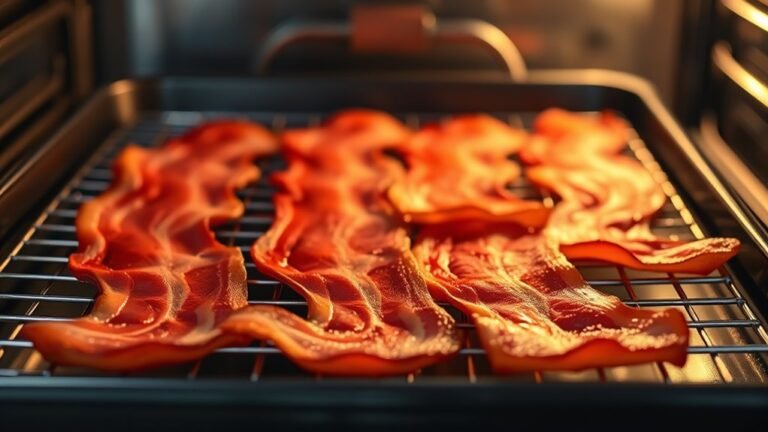 bake thick bacon evenly