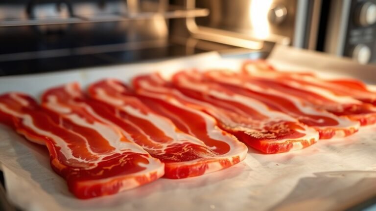 bake thick bacon evenly