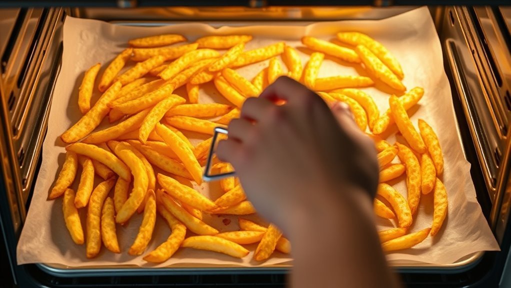 bake toss crisp reheat