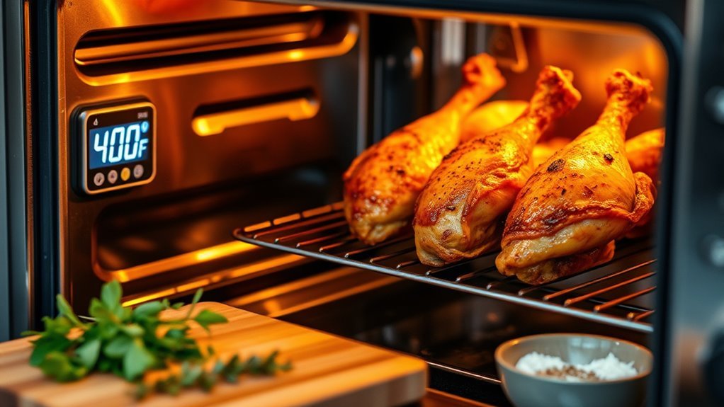 bake turkey wings 400 f