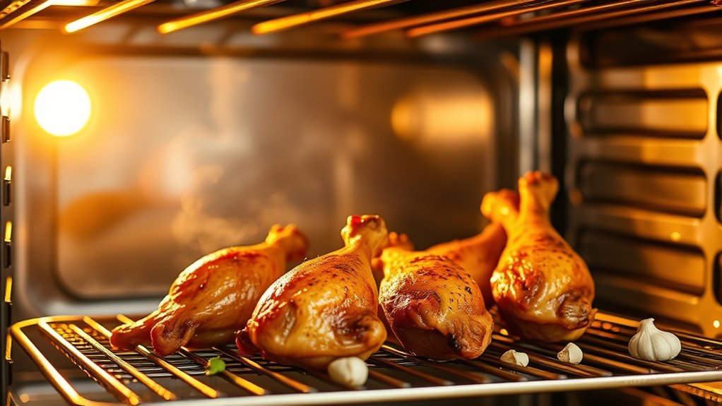 bake wings for crispiness