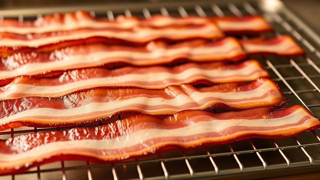 baking thick bacon evenly