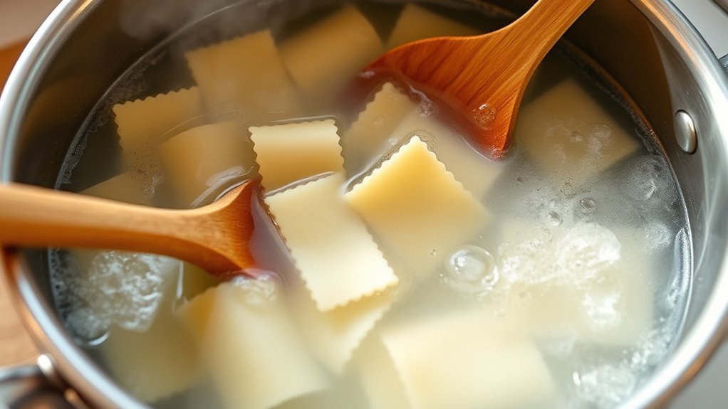 briefly boil before assembling
