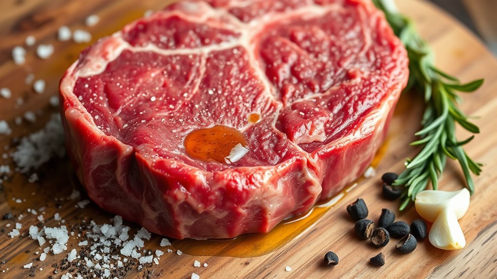 bring steak to room temperature