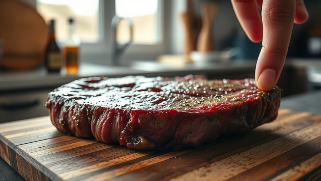 bring steak to room temperature