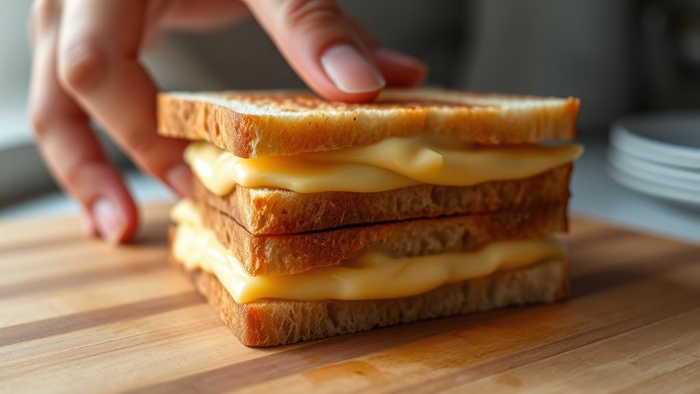 butter bread for golden crust