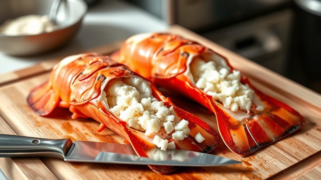 butterfly lobster tails properly