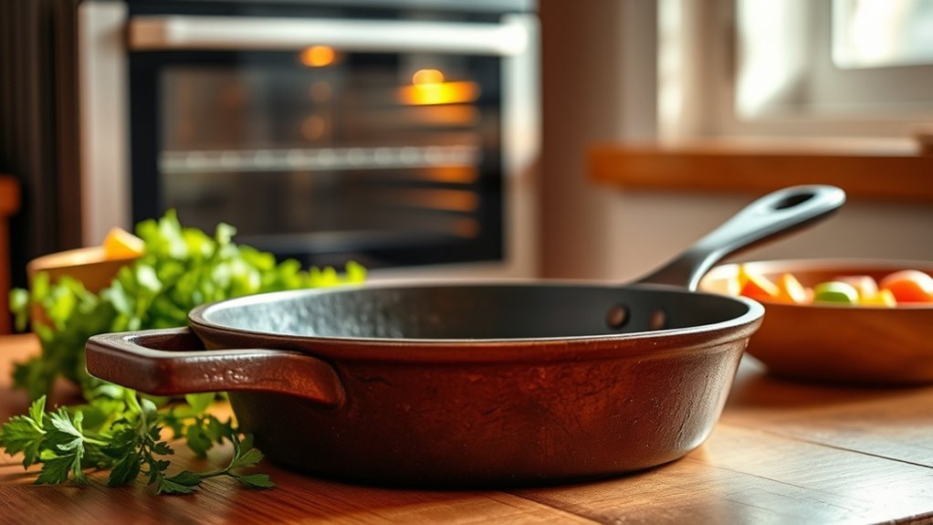 cast iron oven safety tips
