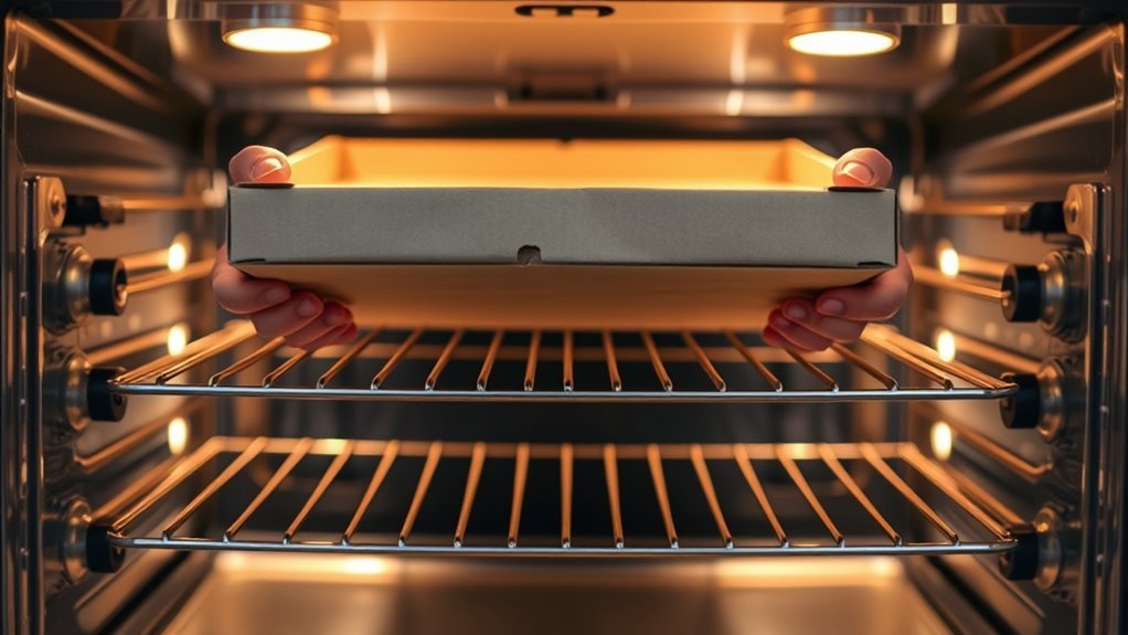 check box for oven safety