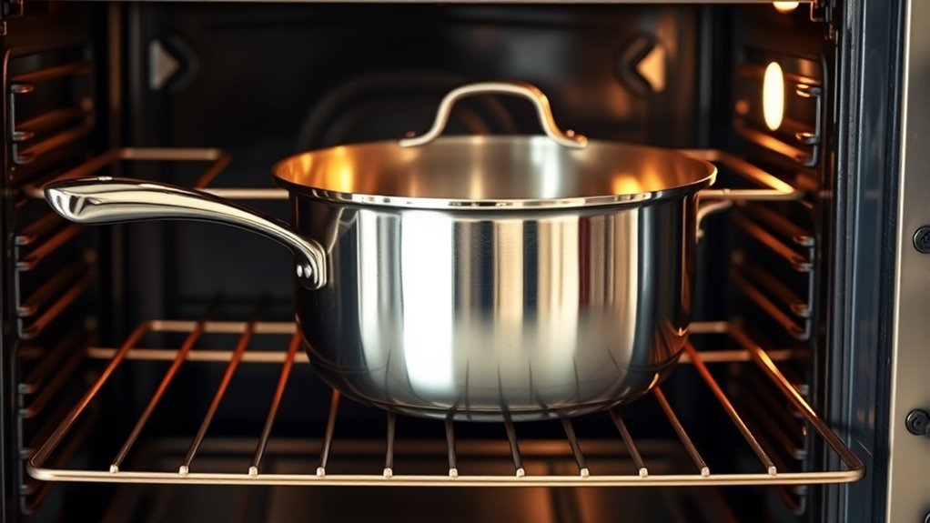 check handle and lid temperatures
