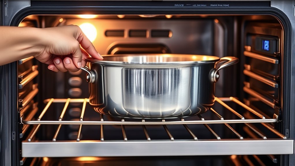 check manufacturer s oven safety
