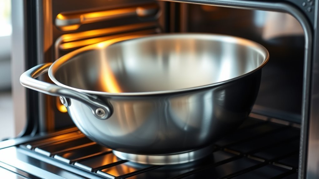 check oven safe cookware labels