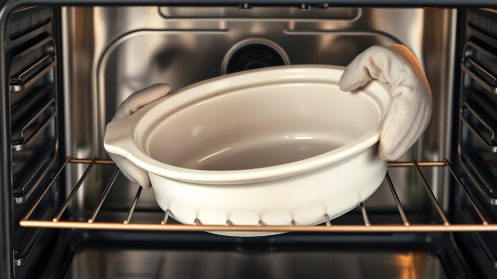 check oven safety labels