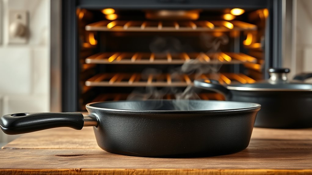 check skillet oven safety