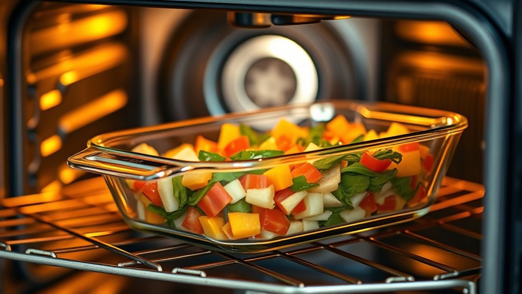 checking glass oven safety