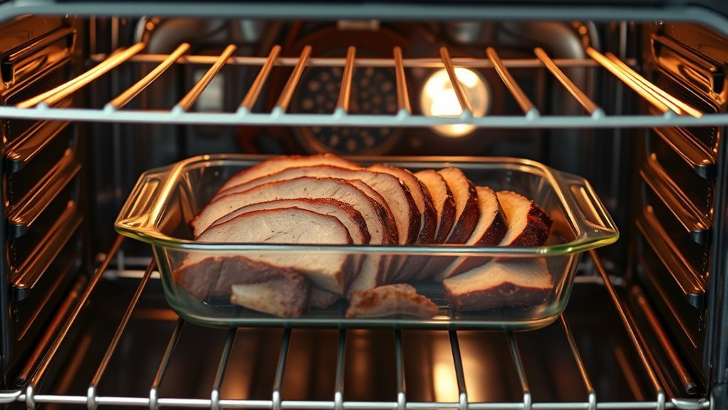 choose appropriate baking setup