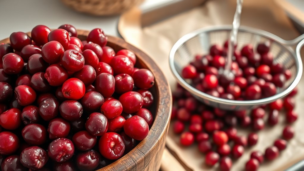 choose firm ripe berries