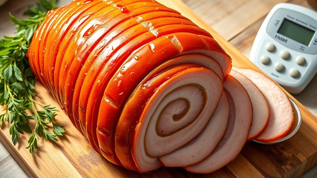 choose fully cooked uniform ham