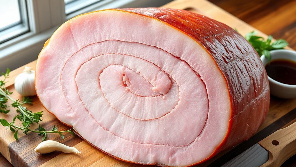 choose moist pre cooked ham