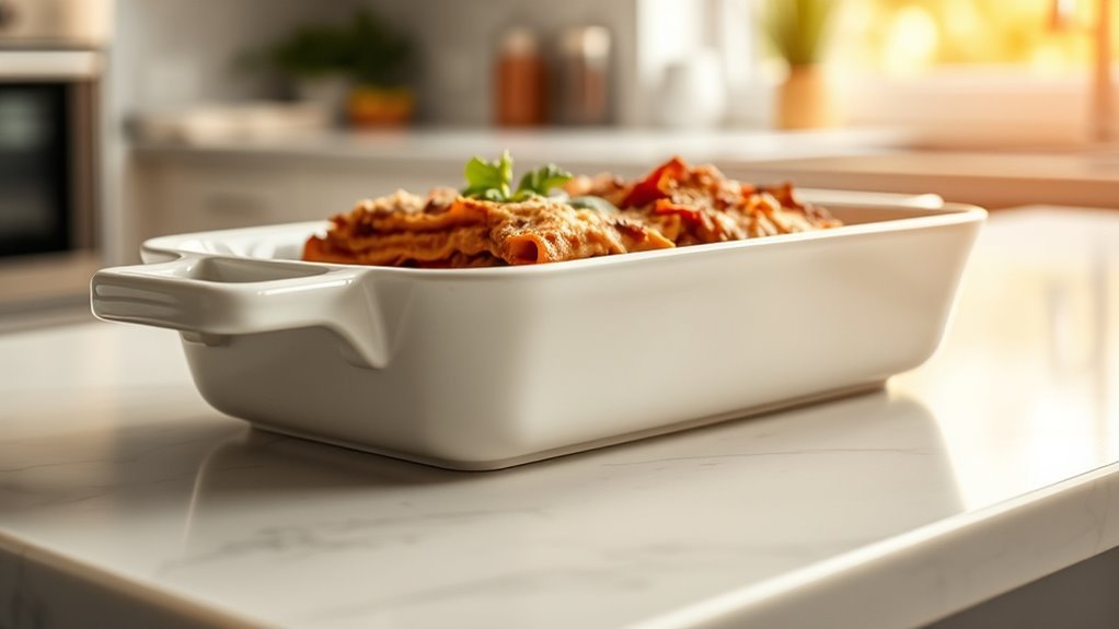 choose oven safe heatproof dish