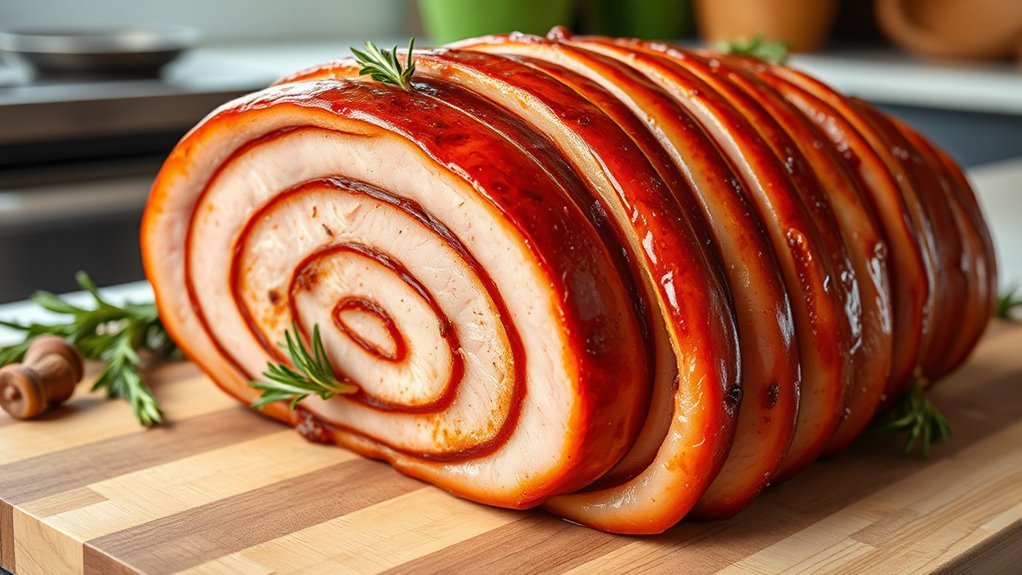choose pre cooked spiral cut ham