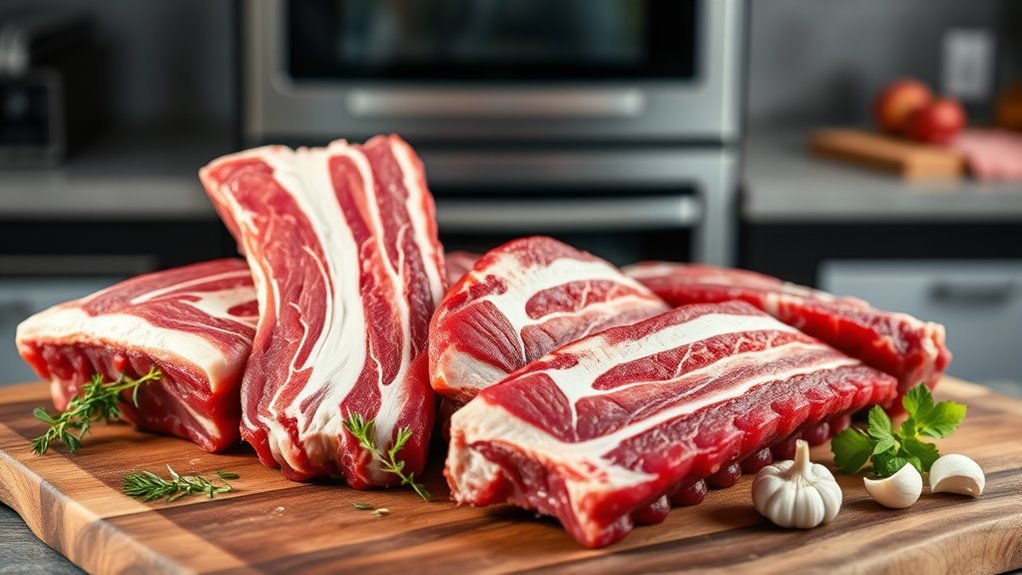 choose ribs based on size